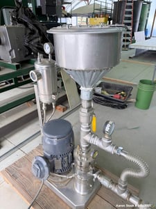 IKA Works #MK2000/5, Colloid Mill, 10 HP, 10,000 RPM, 304 Stainless Steel, 3" rotor, 10 GPM