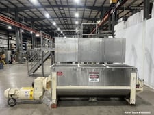 Littleford, double ribbon blender, 100 cu.ft., Stainless Steel Sanitary, Center bottom discharge