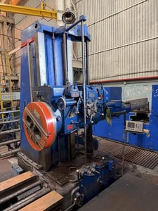 5" Giddings & Lewis #350-T, Manual Horizontal Boring Mill, 48" x 74" table, 72" X, 48" Y, 60" Z, 36" spindle