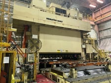 1200 Ton, Komatsu #S4T-1200-MF, 4500 x 1700 mm Die Space, 600" mm Stroke, 1500 mm Shut Height, 10-22 SPM