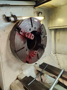 Dean Smith & Grace #4432PX156, Cnc Hollow Spindle Lathe, 44" swing, 156" between housing, 32" swing over
