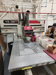 Komo #VR510MACHIISHO, Cnc Router, 135" x 84" x 11" travel, 24000 RPM, 16 HP, 5' x10' table, 12 ATC, Fanuc