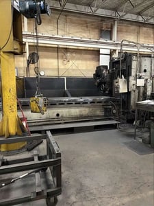 18" x 20" x 168" Cincinnati #Hypro, planer mill, 38" x 194" table, 40" BH, 30" spindle to table, 20" under