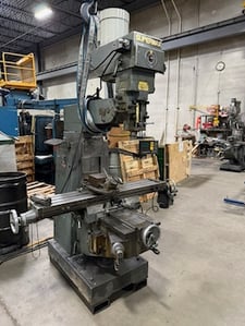 Supermax #YCM-16VS, vertical mill, serial #8470, 1985