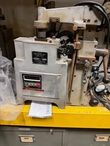 Carlson #MET-2, spring tester, 20 lb. capacity, up to 8" spring length, up to 1-1/4" spring diameter, 110/220