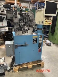Itaya #PC-8H, CNC spring coiler, .004"-.031" wire diameter, .954" OD, 32 Bit Micro processor, 45°C, 1998