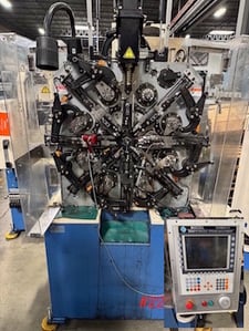 Nucoil #EX-625NQR, CNC wire former, 3-Axis Servo, Easydor Multivision Gage, laser probe, 2 plane
