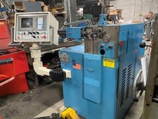 BHS Torin #CNC-810, CNC spring coiler, feed rollsm wire guides rh chu, 4-Axis, 230 VAC, 1996