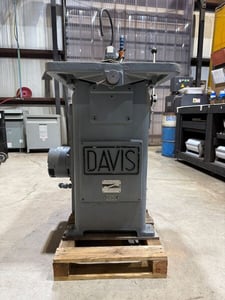 1/16" x 1-1/2" Davis #15, Keyseater, 20" x 31" table, 45 SPM, 4"-18" max. cut length, 19" throat, 2 HP