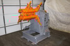 6000 lb. Littell #60-24, motorized uncoiler, 30" mandrel, 72" outside dimensions, 16"-20" ID, manual