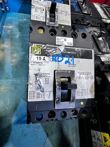 15 Amps, Square D #15A, electrical breaker