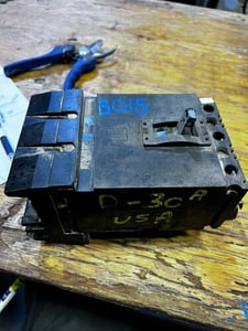 30 Amps, Square D #30A, electrical breaker