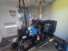 75 KW Isuzu #A-6BG1, diesel generator set, 120/208 Volts, 3-phase, 1585 hours, 1800 RPM, 2009