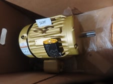 3 HP 1755 RPM Baldor #EM3661T, Industrial AC Electric Motor, Frame 182T, 230/460 Volts