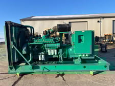 600 KW Cummins/Onan #DFGB-3377478, Diesel Generator Set, 28 Liter Diesel Engine, 900 HP @ 1800 RPM, 277/480