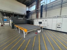 Glaston #FC500-2448-380-R, Flat Glass Tempering Furnace, Right-handed, 94.5" x 189" max. glass size