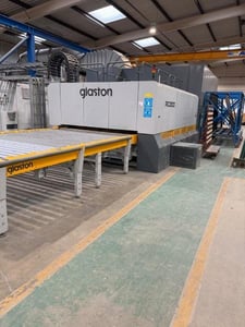 Glaston #RC200-2136-380-L, Tempering Furnace, Right-handed, 83" x 142" max. glass size, 0.16"-3/4" thickness