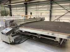 Bavelloni #LAMY-370-S, Laminated Glass Cutting Table, 146" x 108" max. cut, 5/16"-11/64"-5/16" thickness