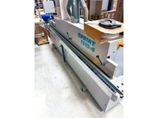 Holz-Her #1315-4, Edgebander, 5/16" solid wood thickness, 1-3/4" max. panel thickness, 26 & 52 FPM, 230 Volt