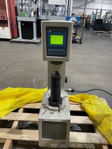 Mitutoyo #ATK-F1000, Twin Scale Hardness Tester, 9.4" vertical capacity, 5" throat, 120 Volt, 1PH