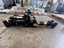 MTS #244.23, Hydraulic Actuator, 35 KIP (160kN), 12.73 in area, 6" dynamic stroke, 6.5" static, MTS manifold