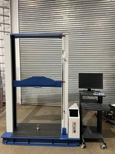 11250 lbf (50kN) Frank Bacon #FB-50EM-TT-EEW, Tensile Tester, 66" tension testing opening, 39.5" x 21.5"