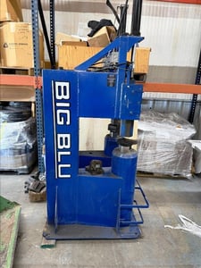 Big Blu #Max-110, forging hammer, 18" throat, 9" adjustable stroke, quick change die system, 2024