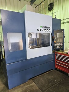 Matsuura #VX-1000, 5-Axis CNC vertical machining center, Fanuc G-Tech 31i Control, 40.1" X, 24' Y, 24" Z, 300