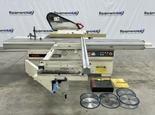 SCM #SI-350-E, sliding table saw with programmable fence, powered tilt/height adjustment, 2003