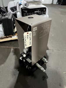 MTS #290.14, hydraulic service manifold, 50 GPM, pilot pressure, MTS piston accumulators