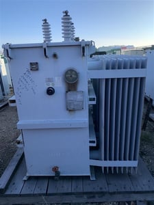 750 KVA 25000 Delta Primary, 600Y Secondary, Station