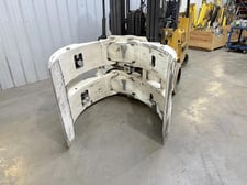 Cascade #90F-RCP-03C, 72" diameter Paper Roll Clamp, 7500 lbs. @ 36" diameter