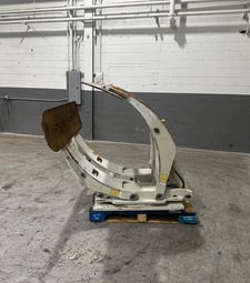 Cascade #90F-RCP-323, 72" diameter Paper Roll Clamp, class IV, 8000 lbs. @ 36" load center, 360&deg; continuous