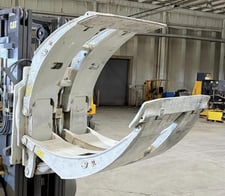 Cascade # 90F-RCP-64346, 72" diameter Paper Roll Clamp, 7500 lbs. @ 36" diameter