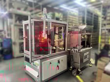 General Inspection #GI-100, Vision Sorting Machine, 600 PPM, 3 camera, 40mm diameter x 150 L parts max