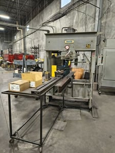Image for 100 Ton, Dake #6-650, H-Frame Hydraulic Press Machine,