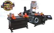 Hemsaw #V100-HA-HC-CTS, vertical automatic bandsaw
