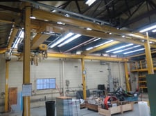 Image for 2 Ton, Overhead Bridge Crane, 19' W x 44' L x 15' T, motorized system