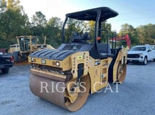Caterpillar CB44B, Twin Drum Roller, 1168 hours, S/N: JXL00147C, 2015