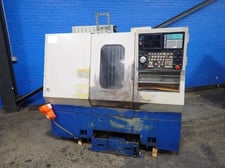 Kia Machine Tool #KIT-30A, CNC Lathe, w/Foot Pedal, 1.75" Bore, 20 kVA, 200/220 V, 1995