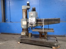 4.3' Jet #JRD-1363, Radial Arm Drill Press, 20" x 25" Table, 5.5 HP, 220/440 V