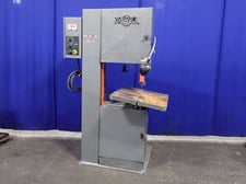 20" DoAll #2013-V5, Vertical Band Saw, 0.5" Blade, 154" Saw Band length, 34" x 36" Table, 460 V