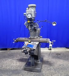 Bridgeport, Vertical Mill, w/Attached Light, 9" x 42" Table, 2 HP