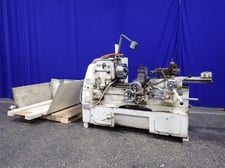 No. 4A Hitachi-Seiki, Turret Lathe, w/Compounding Rest, 12" 4-Jaw Chuck, 1.5" Bore, 20" x 26" capacity, 220 V