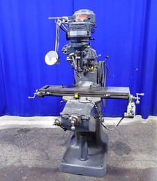 Bridgeport, Vertical Mill, w/Attached Light, 9" x 42.5" Table, 440 V