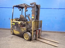 3630 lb. Hyster #E80Z, Electric Forklift, 6" x 48" Forks, 137.8" Lift height, 91" Mast height, 24" Load Center