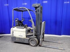 3200 lb. Crown #SC-4000, Electric Forklift, 4" x 42" Forks, 190" Lift height, 83" Mast height, 24" Load