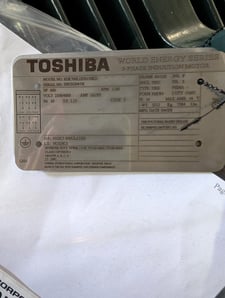 600 HP 1200 RPM Toshiba, Frame 5809/10/11UZ, TEFC RB, 2300/4000 Volts, NEW -2 in stock/ factory warranty