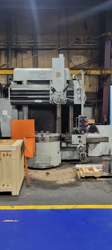 46" Bullard #Cutmaster-75, vertical turret lathe