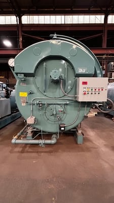 250 HP Cleaver-Brooks, 150 PSI, nat. gas, re-tubed, new controls, re-wired, guarantee/warranty 1997, ready to